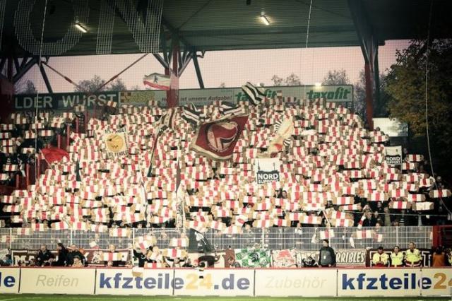 St. Pauli Choreo bei Union Berlin