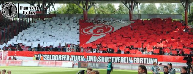 Fortuna Choreo bei Union Berlin 