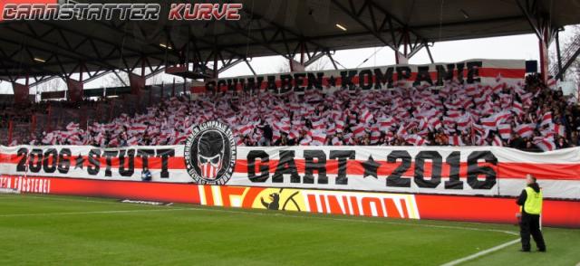 VfB Choreo bei Union Berlin