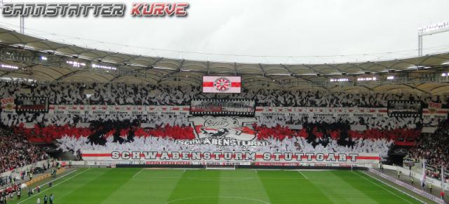 VfB Choreo gegen Aue