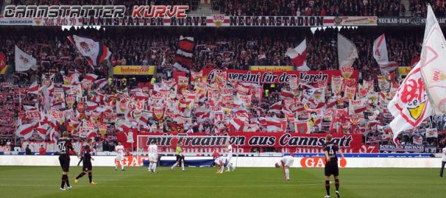 Stuttgart Choreo gegen Augsburg