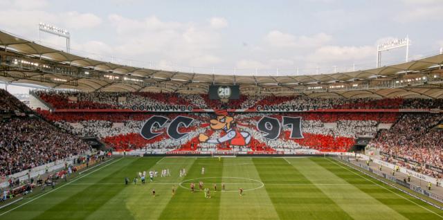 VfB Choreo gegen Dresden