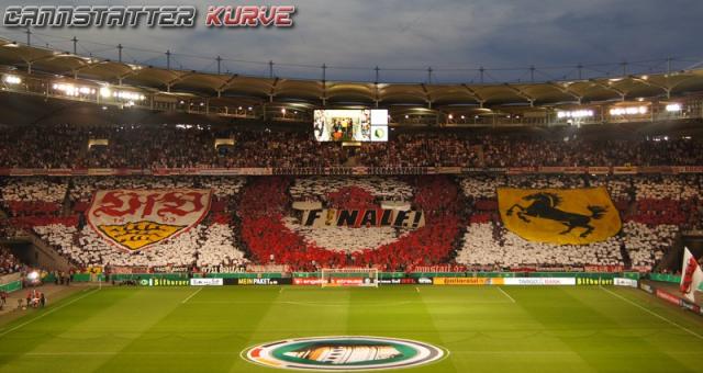 VfB Choreo gegen Freiburg