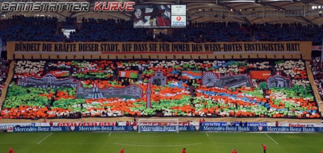 VfB Choreo gegen Gladbach