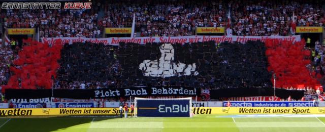 Stuttgart Choreo gegen Mainz