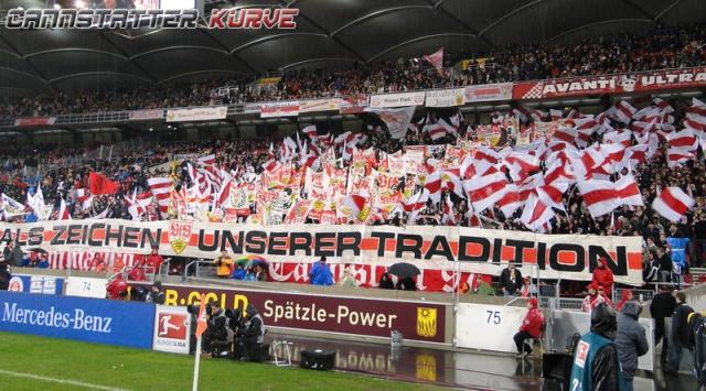 Stuttgart Choreo gegen Bremen