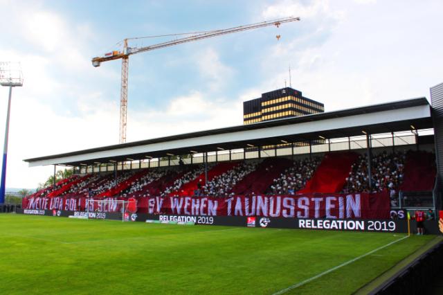 Wiesbaden Choreo gegen Ingolstadt