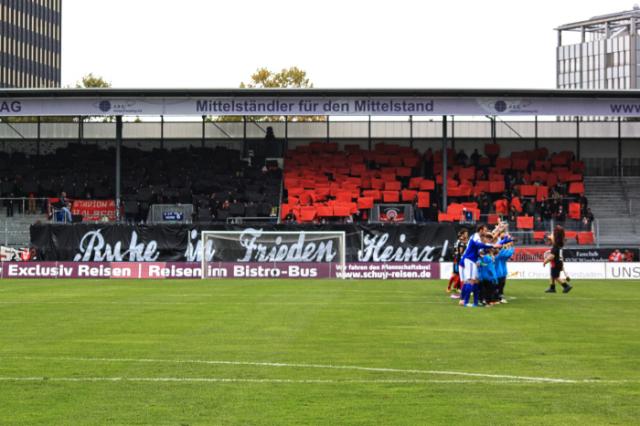 Wiesbaden Choreo gegen Kiel