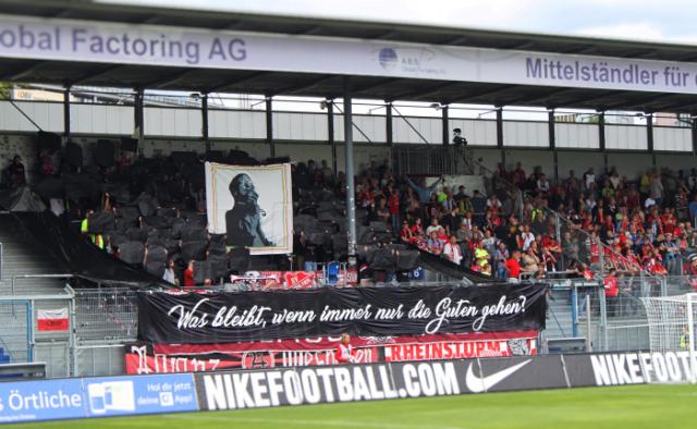 Wiesbaden Choreo gegen Meppen
