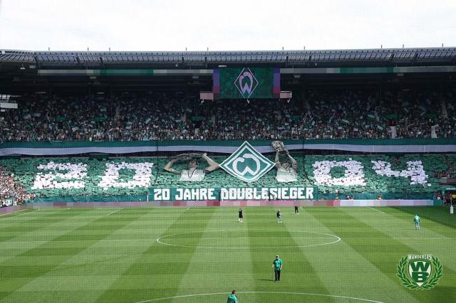 Bremen Choreo gegen Bochum