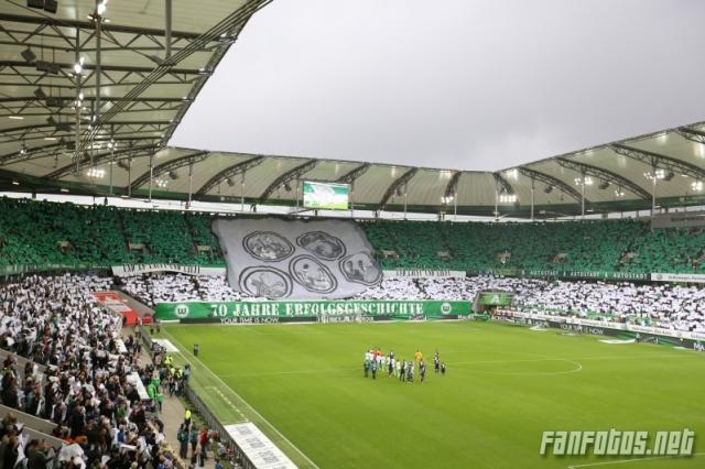 Wolfsburg Choreo gegen Hertha