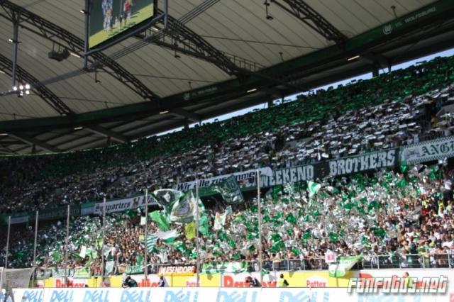 Wolfsburg Choreo gegen Köln