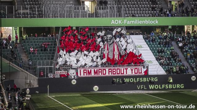 Mainz Choreo in Wolfsburg