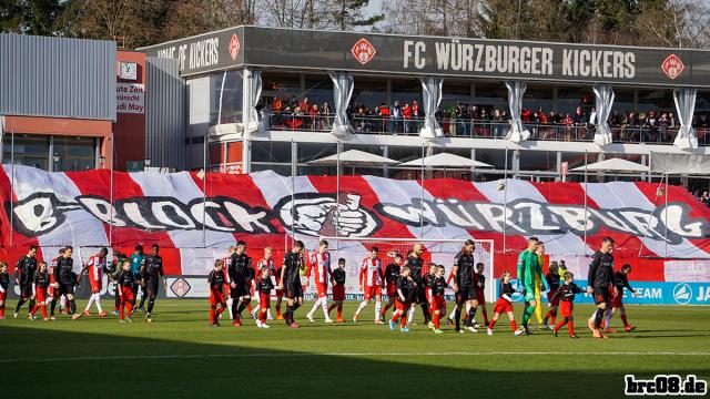 Würzburg Choreo gegen Ingolstadt