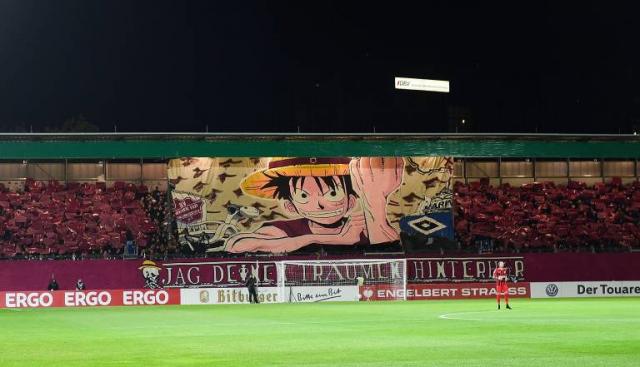 Wiesbaden Choreo gegen Hamburg