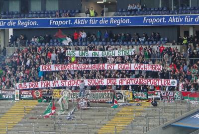 Augsburg Fans in Frankfurt