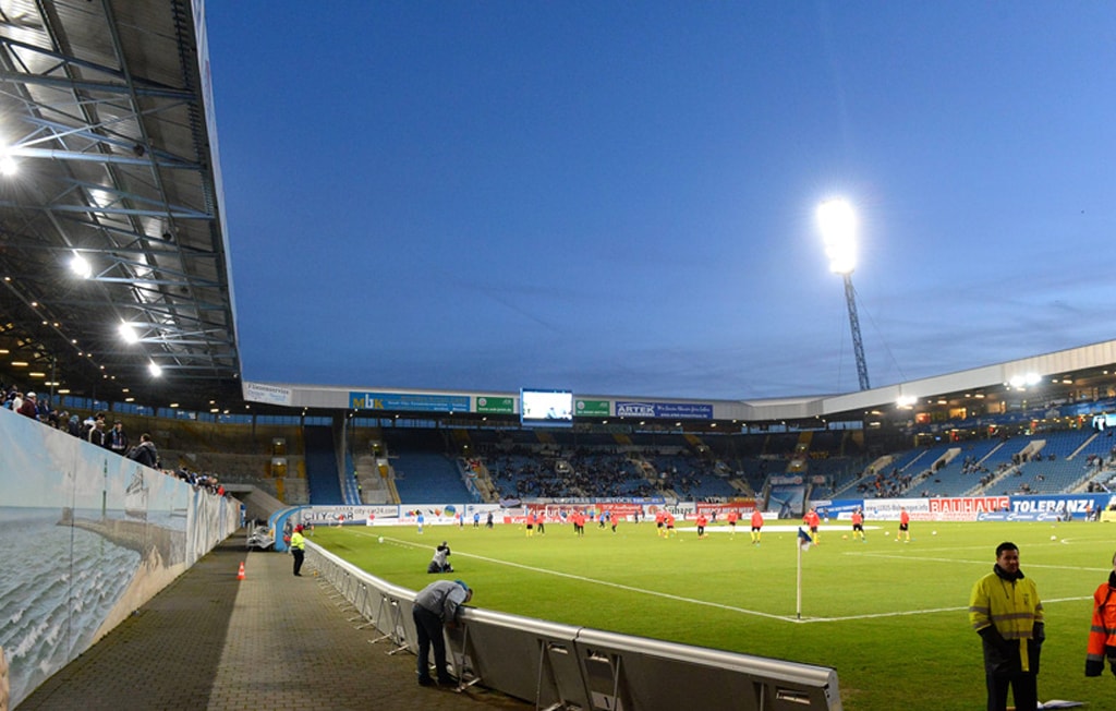 Ostseestadion Rostock von Innen