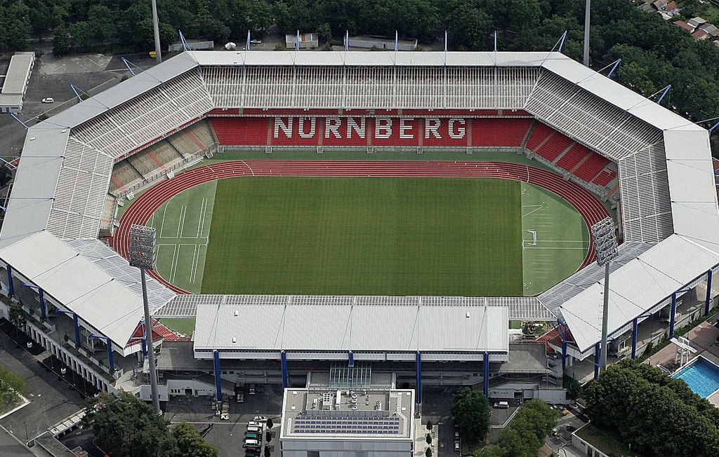 Max Morlock Stadion von Oben