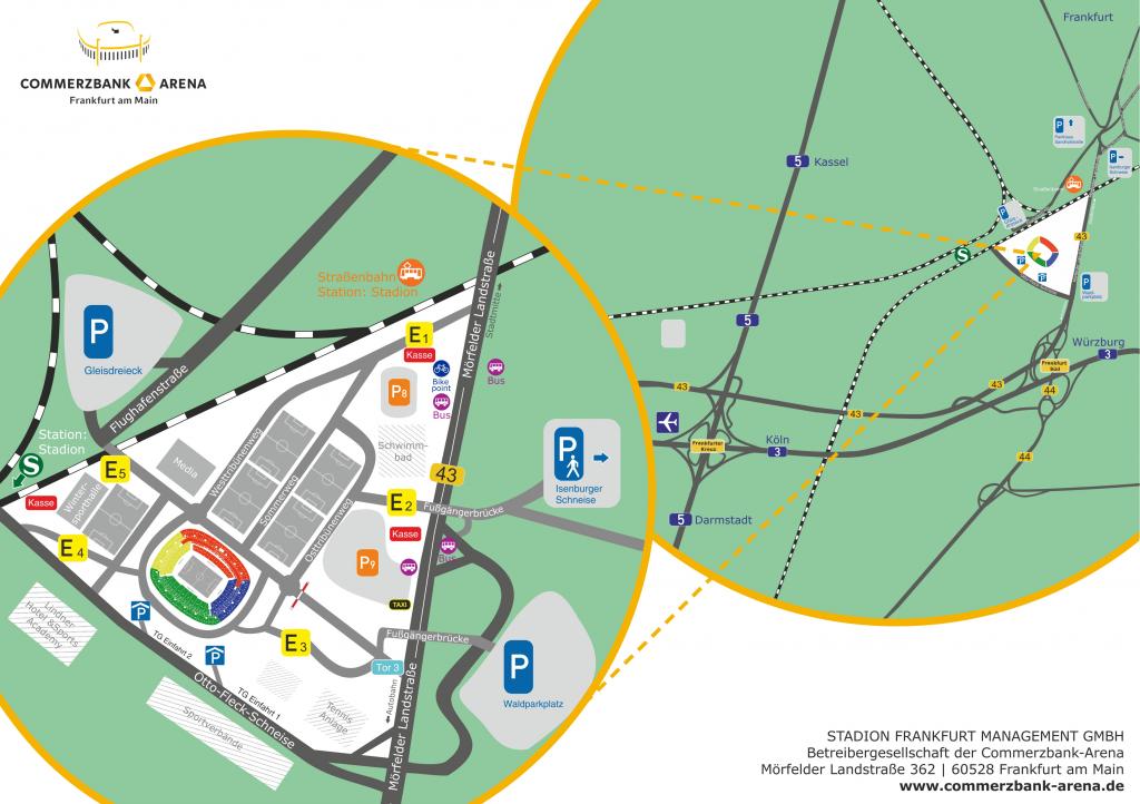 Waldstadion Frankfurt StadionInformationen & Tipps für Gästefans