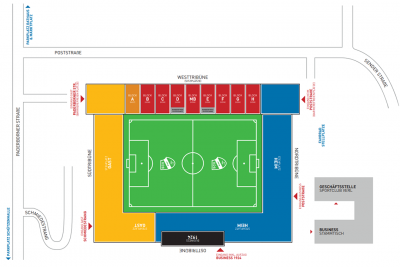 Anfahrt Sportclub Arena