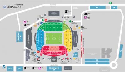 Anfahrt Neckarstadion Stuttgart