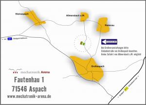Anfahrt Sportpark Fautenhau