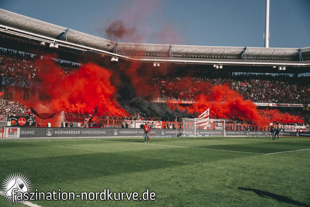 Nürnberg zündet gegen Magdeburg - 1. FC Nürnberg e.V. | Pyroshow