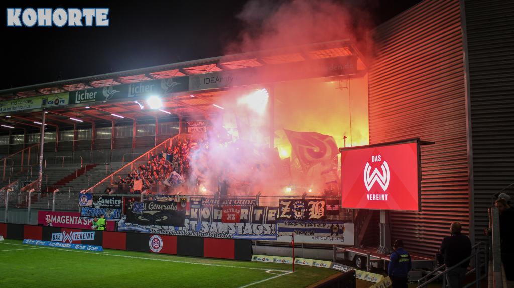 Duisburg zündet in Wiesbaden - MSV Duisburg | Pyroshow