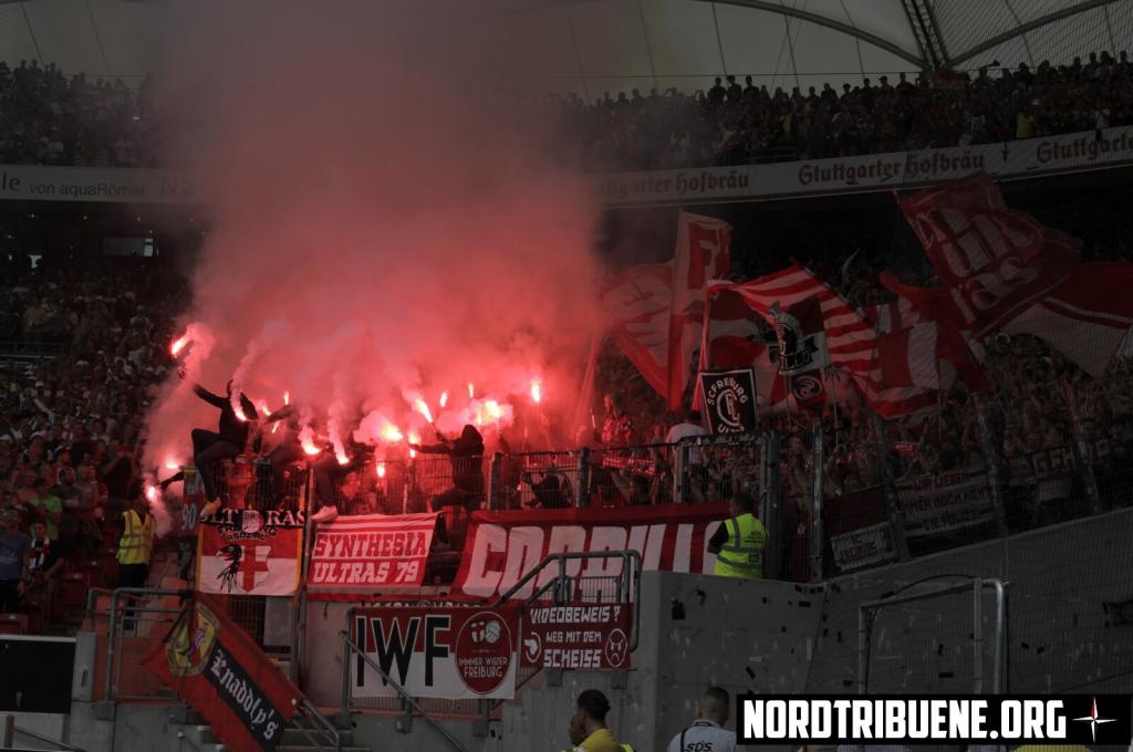 Freiburg zündet in Stuttgart - SC Freiburg e.V. | Pyroshow