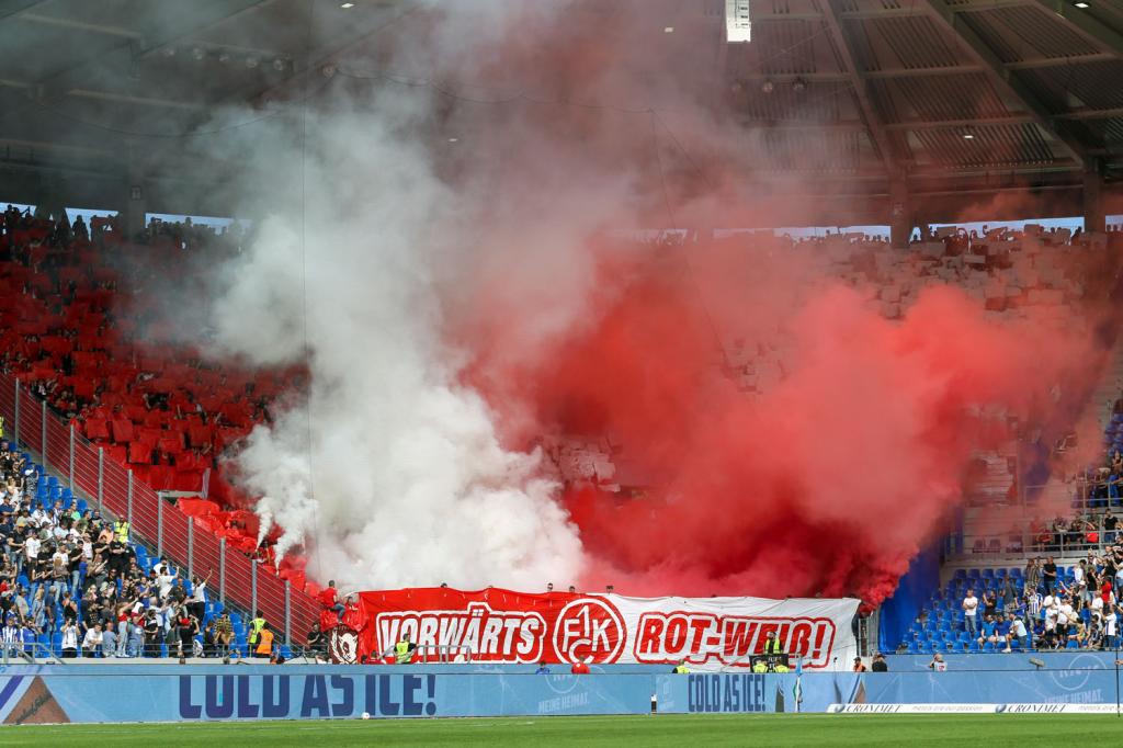 Kaiserslautern zündet in Karlsruhe - 1. FC Kaiserslautern | Pyroshow