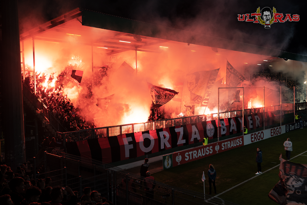 Leverkusen zündet in Sandhausen - Bayer 04 Leverkusen | Pyroshow