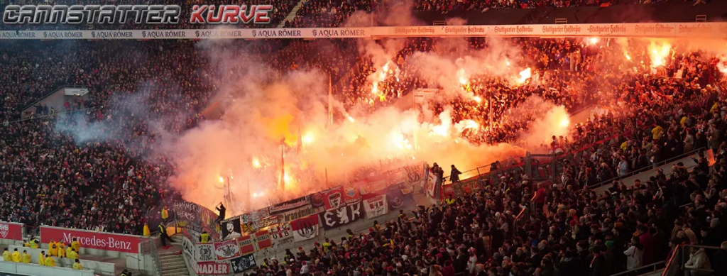 Union Berlin zündet in Stuttgart - 1. FC Union Berlin e.V. | Pyroshow