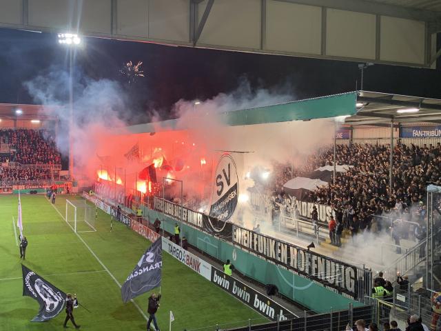 Sandhausen zündet gegen Leverkusen
