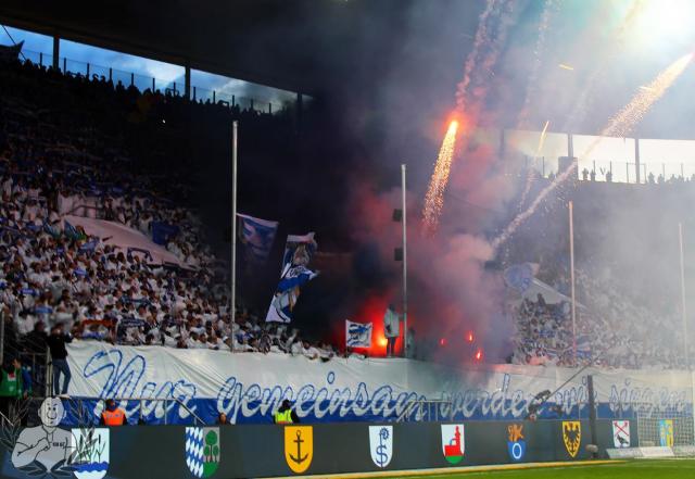Hoffenheim Pyro gegen Stuttgart